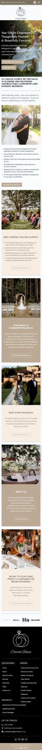 coastal elopes MOBILE SS